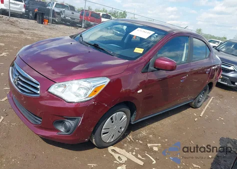 2019 Mitsubishi Mirage G4 Es from USA, damaged, VIN ML32F3FJ9KHF03657